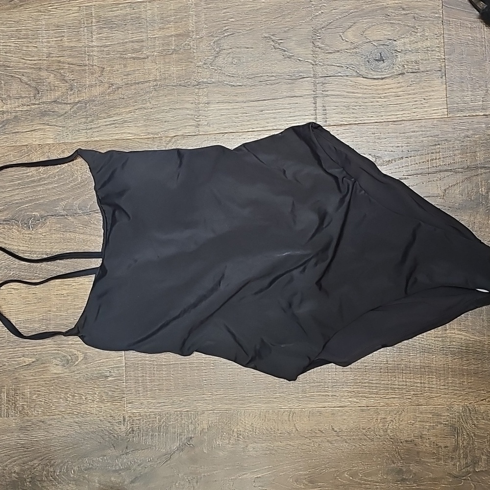 Andie Swim The Fiji One Piece Swimsuit Black size Medium NWOT‎